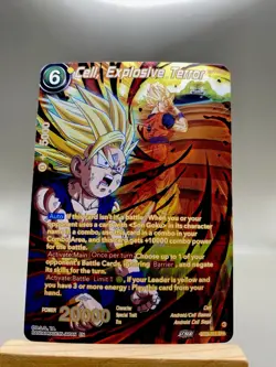 Dragon Ball Super CCG Cell, Explosive Terror BT26-111 SPR Foil Anime Card - Image 1