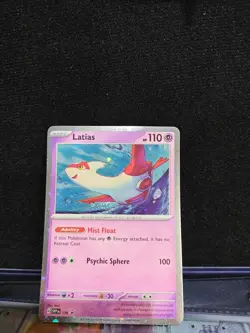 Latias Stellar Crown Black Star Promo Pokemon Card SVP 139 - NM - Image 1