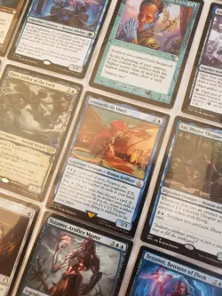 Custom Commander deck LEONARDO DA VINCI Mono Blue Artifacts Magic Duel 100 cards - Image 1