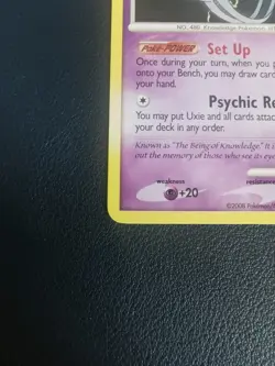 Pokemon Card Uxie 43/146 D&P Legends Awakened Non-Holo Rare - Image 4