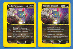 2 ROCKET'S SNEASEL POKEMON 2003 POKEMON BEST OF GAME PROMOS CARDS #5(Unplyd) - Image 1