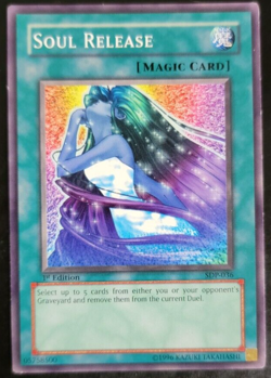 Yu-Gi-Oh - Trading Card - Spell Card - Soul Release - 1st Edition - SDP-036 - Image 1