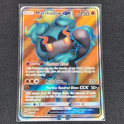 Marshadow GX - 137/147 - Ultra Rare - Burning Shadows - Pokemon Card - LP - Image 1