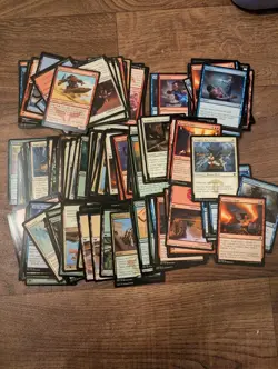 lot of 138 Magic the Gathering Trading Cards MTG Mixed Lot - Image 1