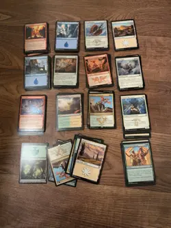 lot of 138 Magic the Gathering Trading Cards MTG Mixed Lot - Image 2