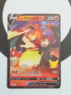 Lance's Charizard V SWSH133 SWSH: Sword & Shield Promo Cards Holo Near Mint - Image 1