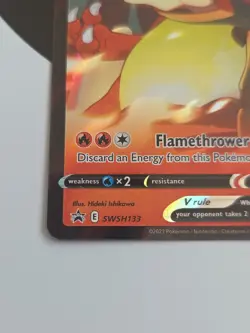 Lance's Charizard V SWSH133 SWSH: Sword & Shield Promo Cards Holo Near Mint - Image 5