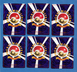 LOT OF 6 1998 JAPANESE POKEMON GLOSSY VENDING PROMO CARDS #28,63,69,80,115,135 - Image 2