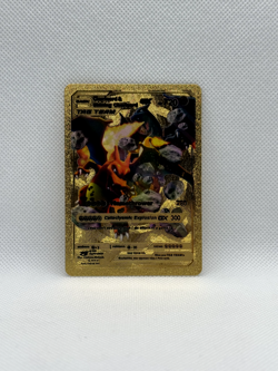 Charizard & Shiny Charizard Gold Foil Card - Image 1