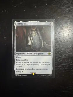Mtg Mithril Coat 0245: the Lord of the Rings: Tales of Middle-Earth Mythic - Image 1
