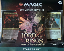 Magic the Gathering Universes Beyond The Lord of the Rings Starter Kit - 2 Decks - Image 1