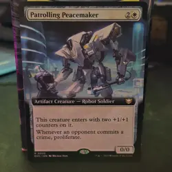 Patrolling Peacemaker (Extended Art) Commander: Edge of Eternities Regular - Image 1