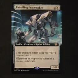 Patrolling Peacemaker (Extended Art) Commander: Edge of Eternities Regular - Image 2