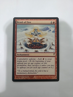 Braid of Fire x1 MTG Coldsnap Magic LP English - Image 1
