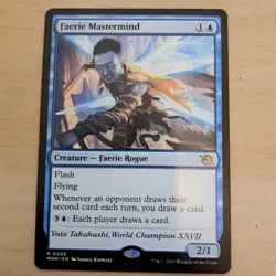 MTG Faerie Mastermind - Image 1