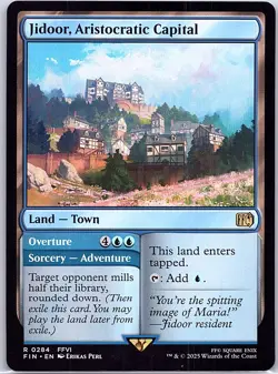 Jidoor, Aristocratic Capital 284 FINAL FANTASY - Magic The Gathering MTG - NM - Image 1