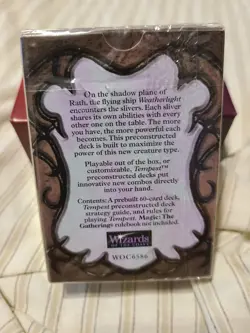 MTG Magic "The Slivers" Theme Deck Tempest Factory Sealed New See Pictures RARE - Image 3