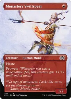 Monastery Swiftspear - Extended Art 2XM NM MTG - Image 1