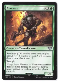 Aberrant 86 MTG 40K NM - Image 1