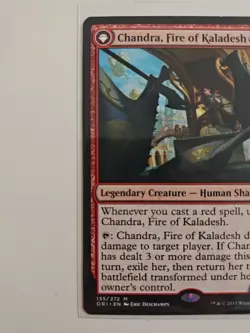 Chandra, Fire of Kaladesh Magic Origins Regular - Image 4