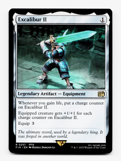 Excalibur II [Universes Beyond: Final Fantasy] MTG Magic NM - Image 3