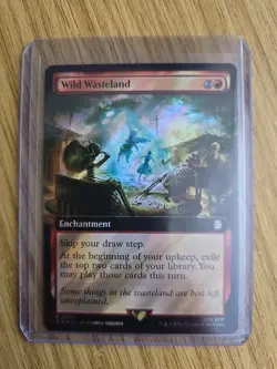 MTG Surge Foil Wild Wasteland Extended Art Fallout NM - Image 1
