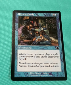 Rhystic Study - Prophecy - MTG - Magic the Gathering - LP - Image 1