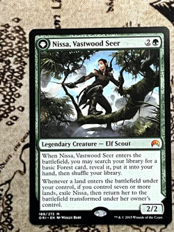 Nissa, Vastwood Seer - Magic Origins - 189 - #Lightly Played Magic the Gathering - Image 1