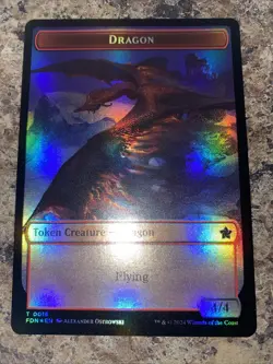 Dragon (0016) Dragon (0017) Doubled-Sided Token Foundations Foil - Image 1