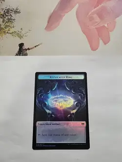 MTG - Replicated Ring / Treasure Token Kaldheim Foil #018 - Image 2