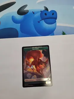 MTG - Squirrel / Food Token Foil Unfinity #008 - Image 2