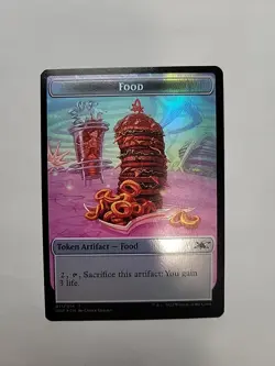 MTG - Squirrel / Food Token Foil Unfinity #008 - Image 3