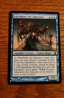 MTG Sakashima the Impostor The List M/NM - Image 1