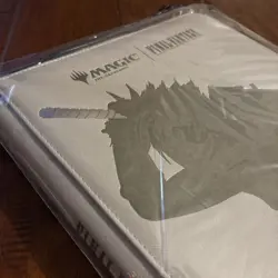 ULTRA PRO Magic MTG Final Fantasy 9-Pocket Premium Zippered PRO-Binder Cloud New - Image 2