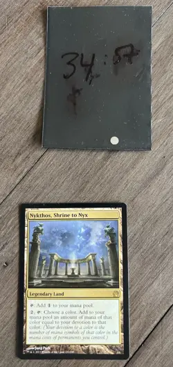 MTG Nykthos, Shrine to Nyx - Theros #223 - Image 3