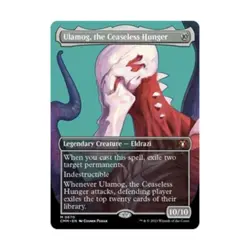 WOTC Commander Masters Ulamog Ceaseless Hunger (Borderless) (MR) NM - Image 1