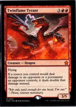 Twinflame Tyrant M Foundations 97 NM - Image 1