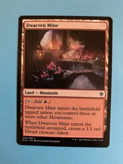 Dwarven Mine - 243/269 - Throne of Eldraine - MTG - ELD - Image 1