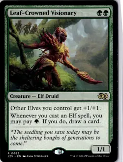 Leaf-Crowned Visionary Foundations Jumpstart Regular NM R 0683 - Image 1