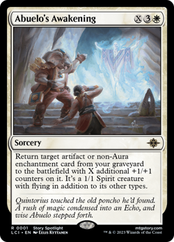 Abuelo's Awakening [The Lost Caverns of Ixalan] Magic MTG - Image 1