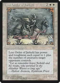 Lost Order of Jarkeld [Ice Age] Magic MTG - Image 1