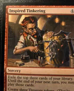 Inspired Tinkering 183/361 Uncommon Battle For Baldur's Gate Magic The Gathering - Image 2