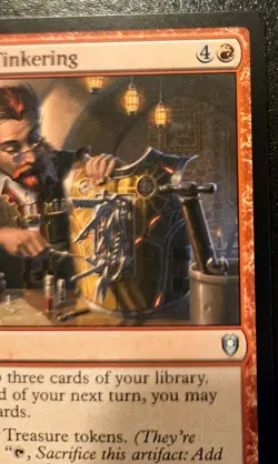 Inspired Tinkering 183/361 Uncommon Battle For Baldur's Gate Magic The Gathering - Image 3