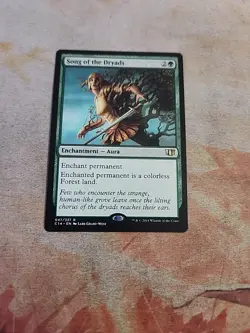 Song Of The Dryads Commander 2014 MTG NM - Image 1