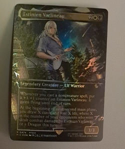Estinien Varlineau Chocobo Tracks Foil NM FINAL FANTASY Magic the Gathering MTG - Image 1