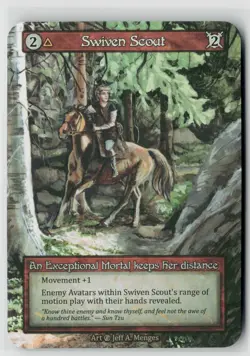 Sorcery Contested Realm Beta Swiven Scout x3 NM Exceptional - Image 1