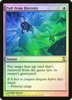 Time Spiral MTG Foil Pull from Eternity Magic - Image 1