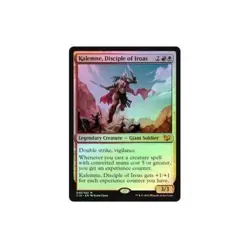 MTG FOIL Kalemne, Disciple of Iroas Oversized - Commander #45 - Image 1