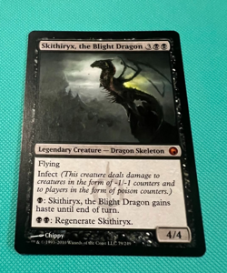 Skithiryx, the Blight Dragon, Scars of Mirrodin - MTG - Magic the Gathering - Image 1