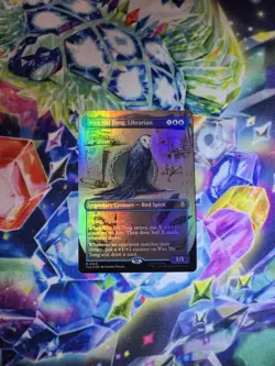 Wan Shi Tong, Librarian (Borderless) *Foil* #0320 MTG:Avatar: The Last Airbender - Image 1